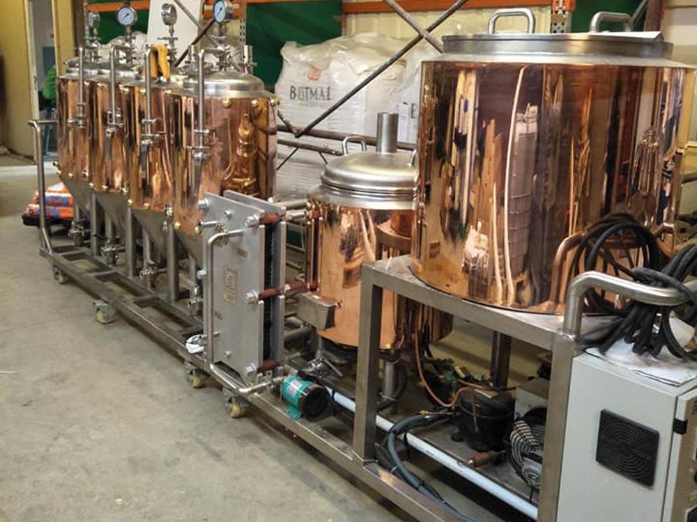 <b>3 HL Copper brewhouse</b>